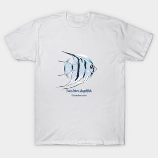 Blue Zebra Angelfish T-Shirt